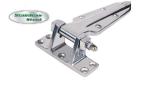 95KG Bearing Zinc Coldroom Parts Adjustable Door Hinges With Spring