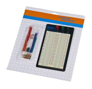 China 1660 Tie Point ABS Material 20AWG - 29AWG Breadboard And Wire Kit factory