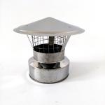 Galvanized Chimney Flue Rain Caps Featuring An Effective Bird Guard Weather
