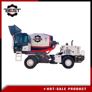 China Commercial Mobile Concrete Mixer Truck Mobile Cement Mixer Long Life Truck Mounted Concrete Mixer factory
