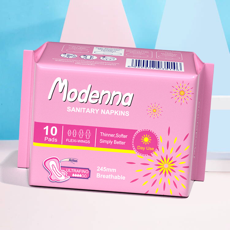 Breathable Women Sanitary Napkin With Anion Tape For Hormonal Balance And Odor Control