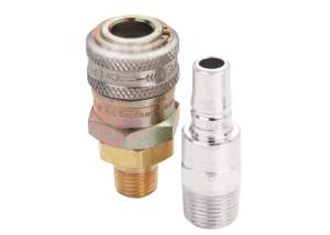 China Shipyards 3/8'' Zinc Plated Steel Pneumatic Quick Connector factory