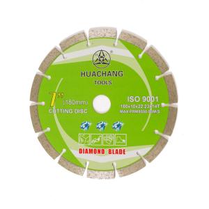 China Cold Press 7inch 180×1.6/2.2×10×22.23×14T Segmented Diamond Blade For General Purpose , Stone And Concrete factory