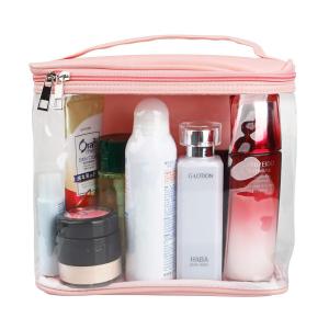 China Leak Proof Zipper Clear Travel Bags For Toiletries factory