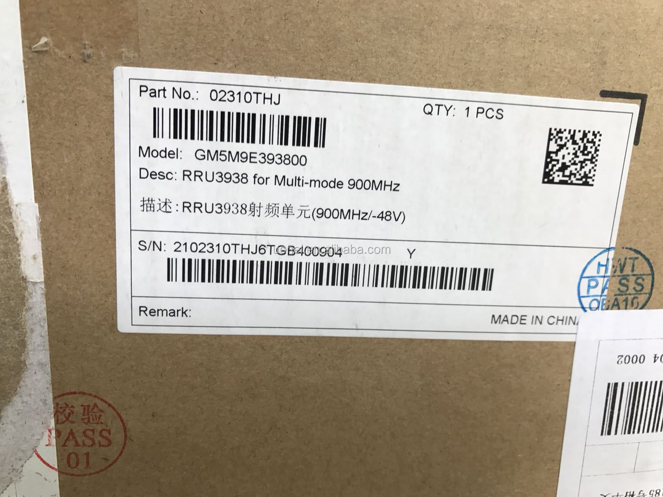 RRU3938-900M 3938-900 RRU3938-900 02310THJ GM5M9E393800 for multi-mode 900MHZ