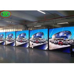 China 1500cd Brightness LED Stage Screen Rental P3.91 / P4.81 1R1G1B Encapsulation Type factory