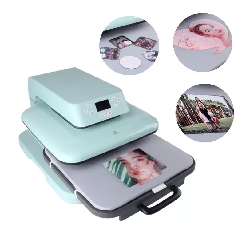 Sublimation Flat Heat Transfer Press Machine DIY Personalized Logo Printing Heat Press