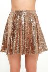 Newest Design Women Sequin Skirt Mini Party Skirt Hot Sale