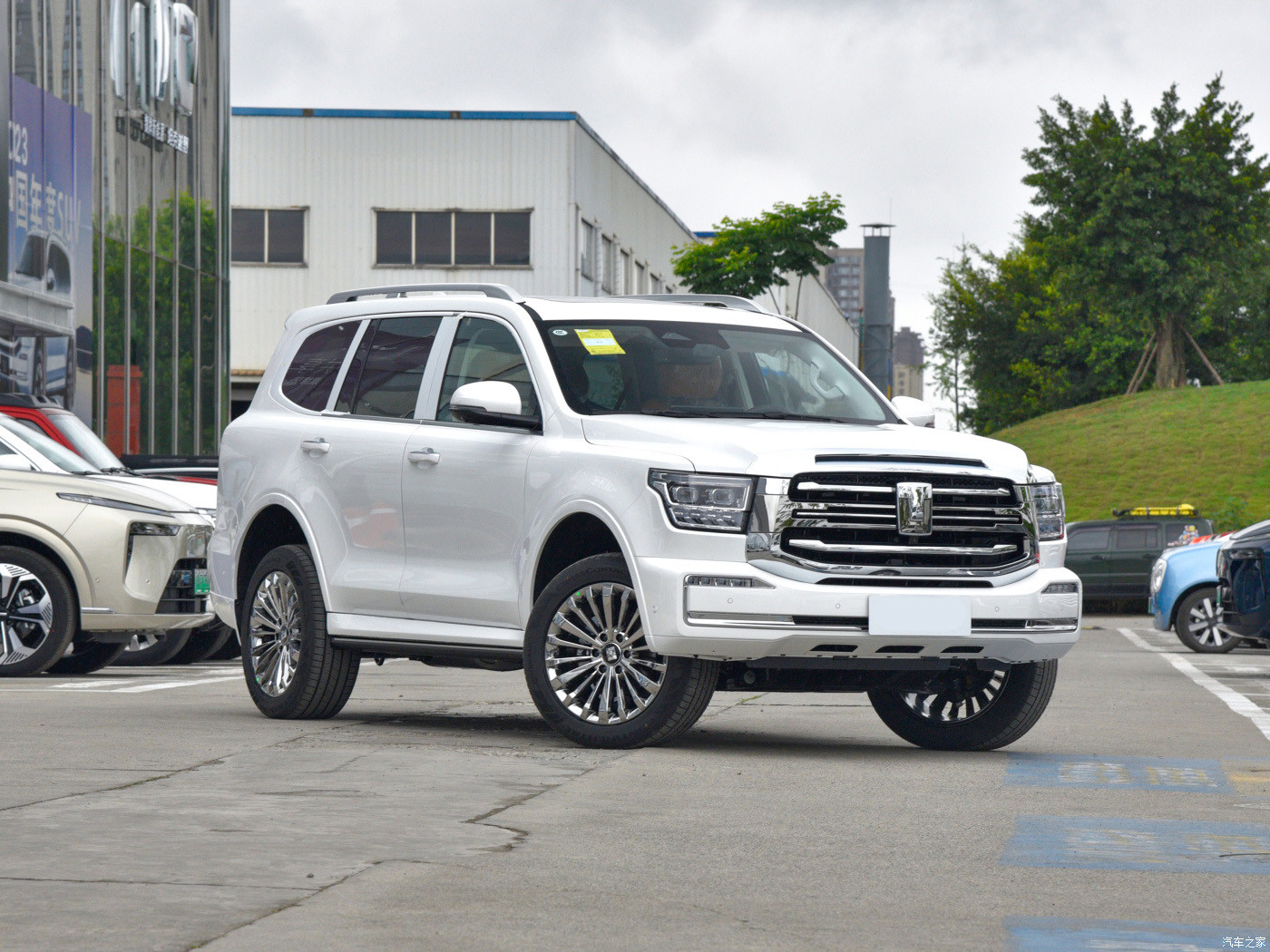3.0T SUV Petrol Cars Sports Version Tank 500 2023 Built With 7 Seats White