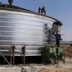 Galvanized Steel Fire Protection Water Storage Tank Lipp Tank Long Lifespan