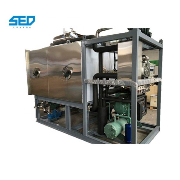 China Industrial Vacuum SS304 Freeze Dry Machine For Food Advantage Low Consumption High Efficiency factory