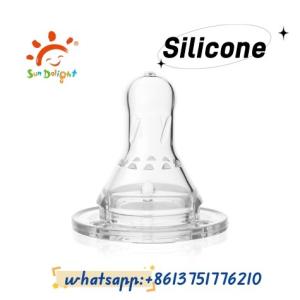 China Factory Standard Neck Baby Nipple BPA Free Liquid Silicone Nipple factory