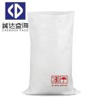 Flexo Printing PP Woven Bags Sack For 50kg Cement / Flour Customized Logo