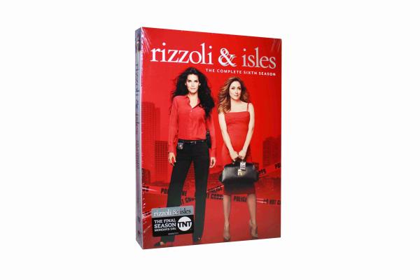 Free DHL Shipping@New Release HOT TV Series Rizzoli & Isles Season 6 Boxset