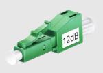 FTTH 12dB LC APC Singlemode Plug Type Fiber Attenuator