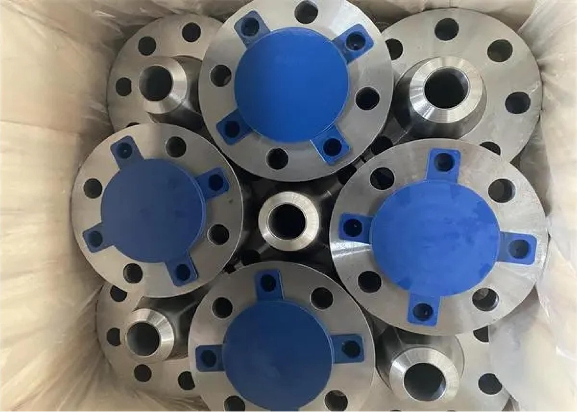 Rj Class1500 4" Sch80s Stainless Steel Welding Neck Flange Astm A182 F51