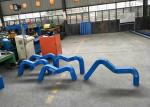 Downspout Stainless Steel Pipe Bending Machine Thickness 0.4 - 3mm Industrial