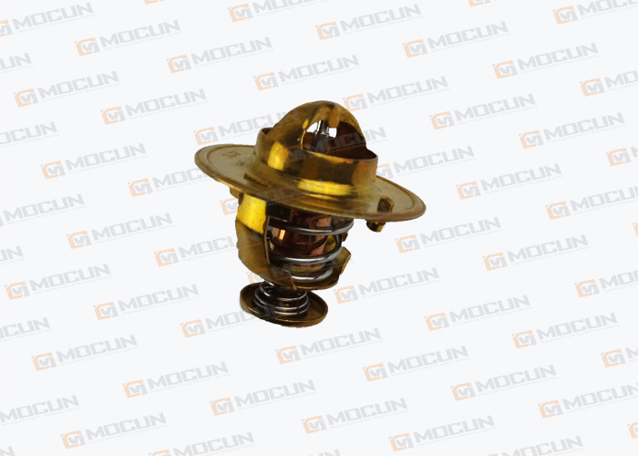 600-421-6110 Excavator Engine Parts Thermostat 600-421-6110 Golden Color