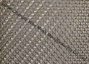 China Low Carbon Steel Architectural 65Mn Decorative Woven Wire Mesh factory