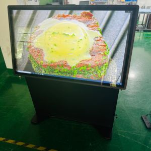 55inch Stand Touch Screen Kiosk LCD Pcap Monitor With Built In I7 Computer