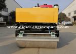 Hydraulic Drive 800KG Mini Drum Roller Black Mini Vibratory Road Roller