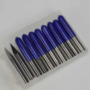 Customizable ODM/OEM CNC Pointed Flat End Mill Triangular Milling Cutter Stone