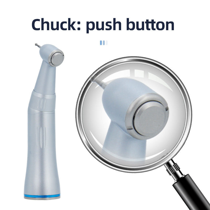 Air Turbine Low Speed Contra Angle Dental Handpiece With Internal Water Spray