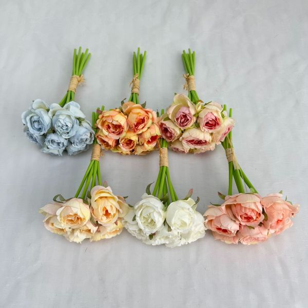 Ins style roses, fake flowers, flower vases, hand-held flowers, Valentine's Day photos, flower bouquets, birthday gifts, decorations
