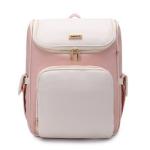 New Large-capacity PU Leather Diaper Bag Waterproof Shoulder Mommy Backpack With
