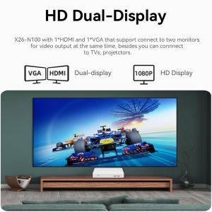 Intel Celeron N2830 J1900 Mini Computer With DDR3 RAM Up To 8GB And Single LAN