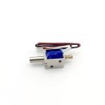 Cylindrical DC12V 4mm Open Frame Solenoid