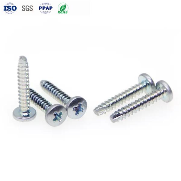 ST3 X 15 Electronic Screws Cutting Tail Self Tapping Metal Screws Heat Treatment