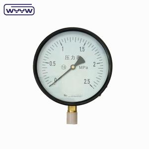 China 6&quot; 1.6% 1% Accuracy Economy Pressure Gauge Bottom Connection Precision Pressure Gauge factory