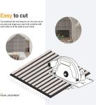 3D Oak Wood Wall Tiles Acoustic Panel For Interior Wall Decor