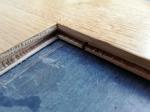 selected graded stained semi-solid oak engineered wood flooring