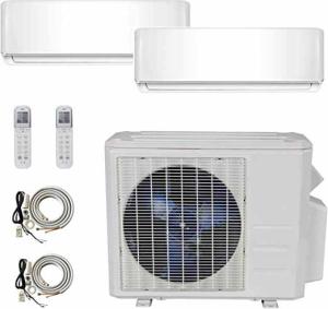 China 24000btu Mini Multi Head Split System Ac Inverter 60hz Energy Saving factory