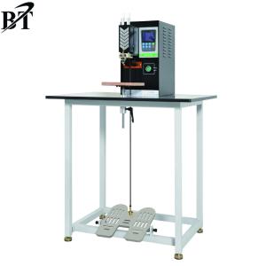China High Frequency Inverter Foot Operated Spot Welder Machine Dual Pulse factory