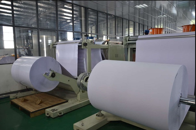 Fourdrinier A4 Paper Printing Writing Making Machine 2400mm Bagasse Pulp