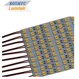 China Aluminum 4014 SMD LED PCBA Rigid Bar thickness 0.2-4mm with 144 LEDs factory