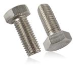 ASME B18.2.1/2 Hex Bolts / Inconel 825 Alloy Steel Fasteners High Precision