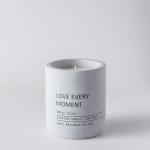 Custom Logo Nordic Cylinder Concrete Candle Holders