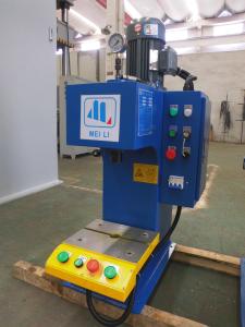 China Hydraulic 5KN 3KW Benchtop Shop Press Hydraulic Table Press 5T Steel Body C Type factory
