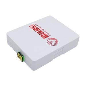 China 1 Core Fiber Wall Outlet Box / Fiber Termination Box For FTTH Networks factory