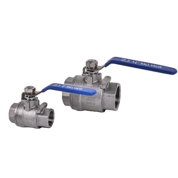 RTS 1.5IN 2IN 3IN Stainless Steel 201 304 Weight-Duty BALL VALVES for Water