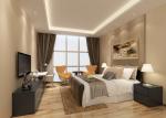 Embossed , Yarn Surface Washable Coffee Vinyl Wallpaper For Living Room