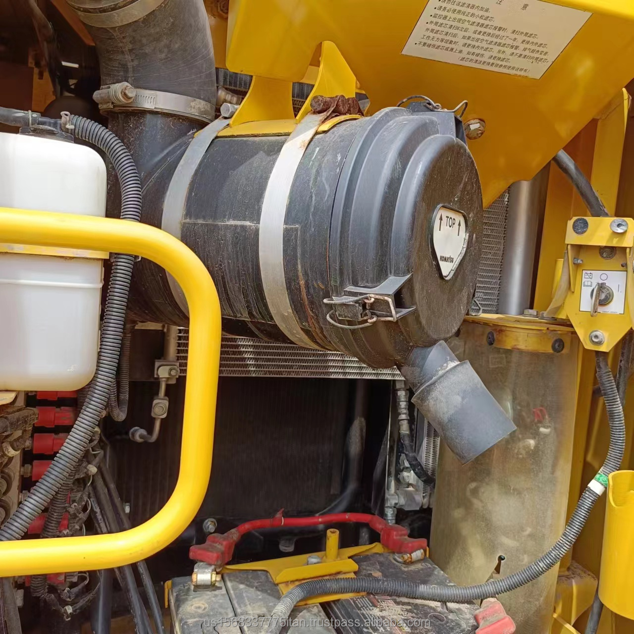 Hydraulic Cylinder Original Japan 13 Ton Komatsu PC130 Excavator Used Crawler Excavator