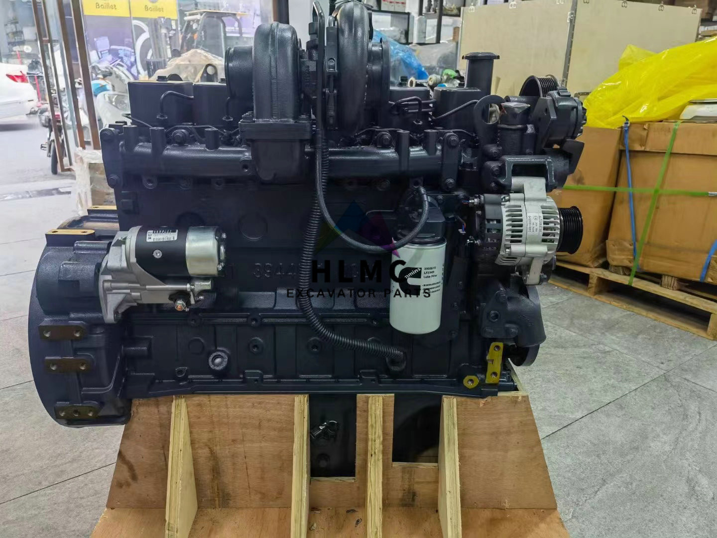 6D102 6D102-2 Excavator Engine Parts SAA6D102E-2 Complete Engine Diesel PC220-7 PC200-7 PC270-7