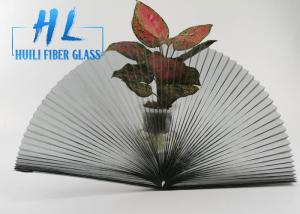 China Long Life 16mm Fiberglass Folding Window Screen For Pleated Mesh Systems factory