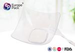 Square PS Disposable Plastic Dessert Cup Eco Friendly Unbreakalbe