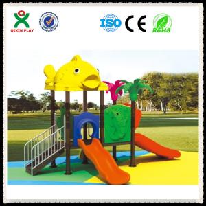 China Preschool Playground Equipment Slide QX-055E factory